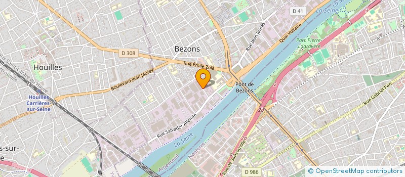 localisation de l'entreprise BRENDY'S CAFE CLAYE-SOUILLY à BEZONS