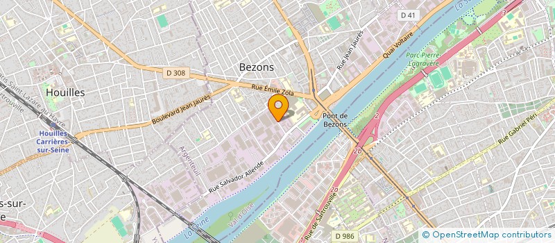 localisation de l'entreprise BRENDY'S CAFE QWARTZ à BEZONS