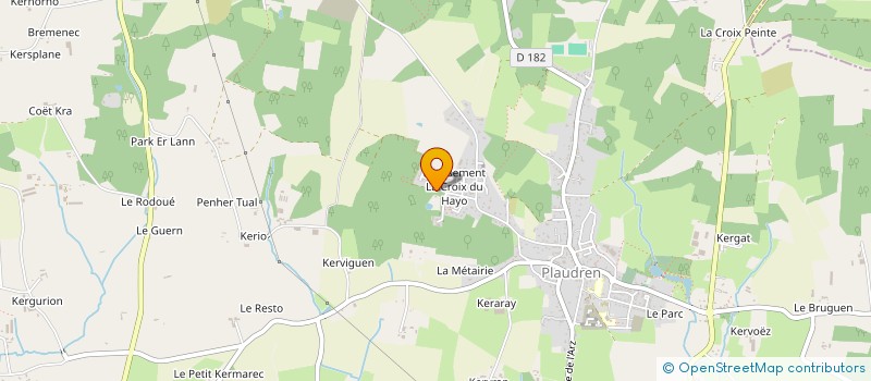 localisation de l'entreprise BRENEUH  PLAUDREN