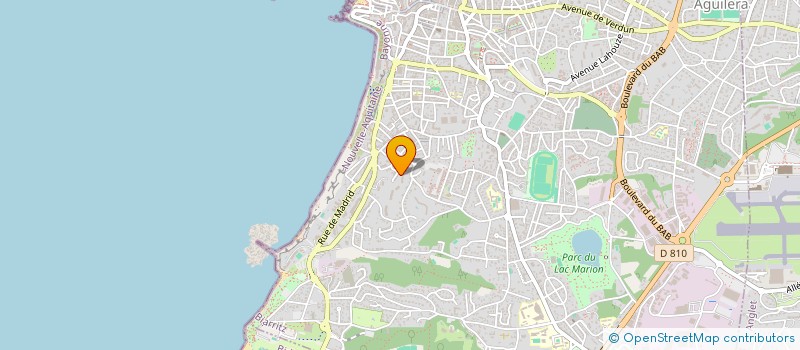 localisation de l'entreprise BRENGUES SC à BIARRITZ