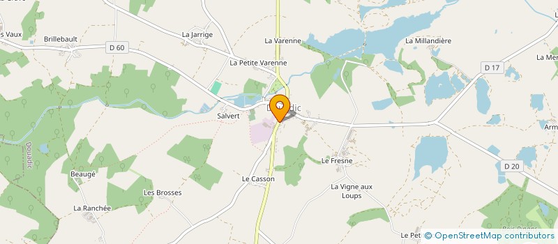 localisation de l'entreprise BRENNE ALTER EGO à DOUADIC