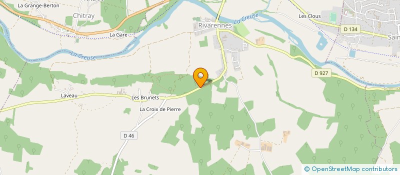 localisation de l'entreprise BRENNE DECORATION SERVICES à RIVARENNES