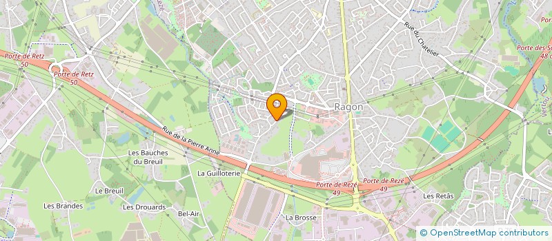 localisation de l'entreprise BRENNER  REZE