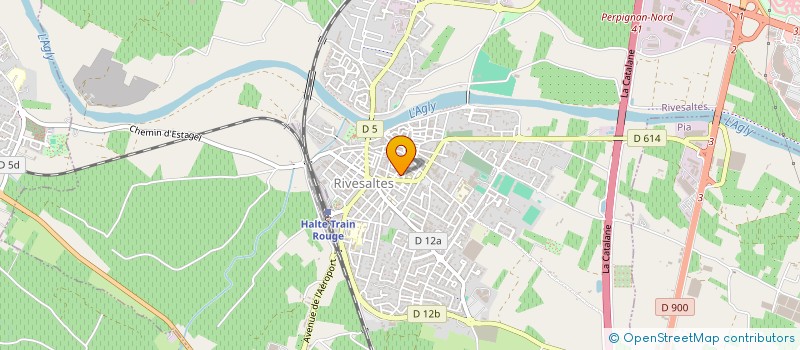 localisation de l'entreprise BRENON  RIVESALTES