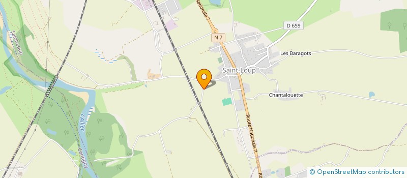 localisation de l'entreprise BRENON à VARENNES-SUR-ALLIER