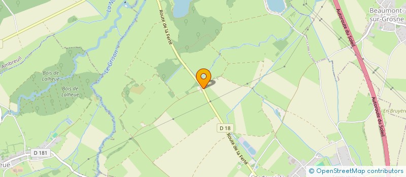 localisation de l'entreprise BRENOTS  LALHEUE