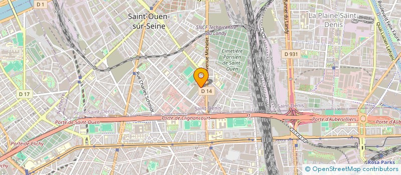 localisation de l'entreprise BRENOVMODERNE  SAINT-OUEN-SUR-SEINE