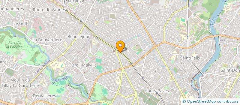localisation de l'entreprise BRENUS à NANTES