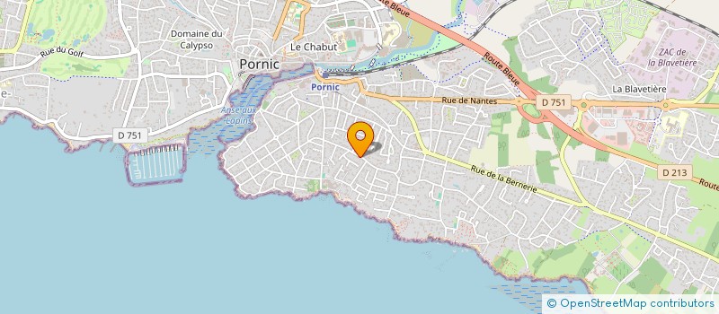 localisation de l'entreprise BRERIE ET CIE  PORNIC