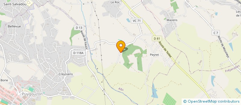 localisation de l'entreprise BRES INVESTISSEMENT  SAINT-ALBAN