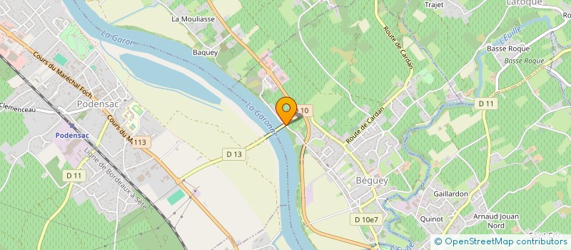 localisation de l'entreprise BRESAN  BEGUEY