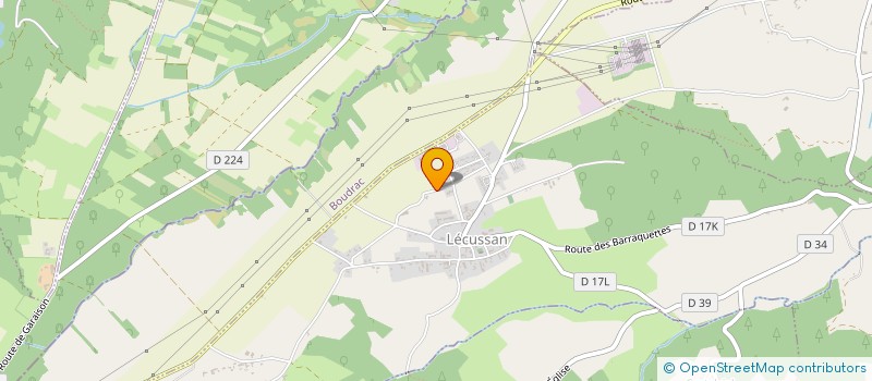localisation de l'entreprise BRESIS  LECUSSAN