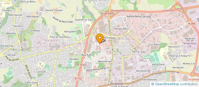 localisation de l'entreprise BRESKELL à BREST