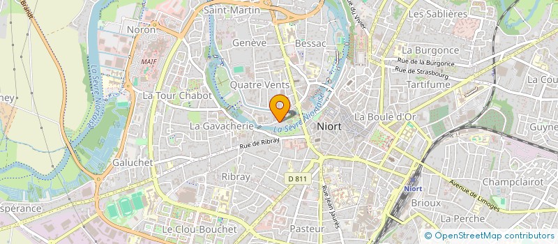 localisation de l'entreprise BRESMEN CITYPARK  NIORT