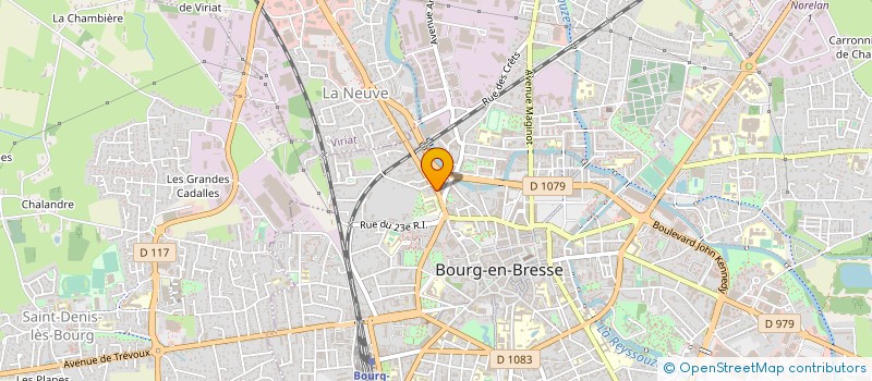 localisation de l'entreprise BRESS'MARKET  BOURG-EN-BRESSE