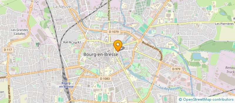 localisation de l'entreprise BRESS'SNACK à BOURG-EN-BRESSE
