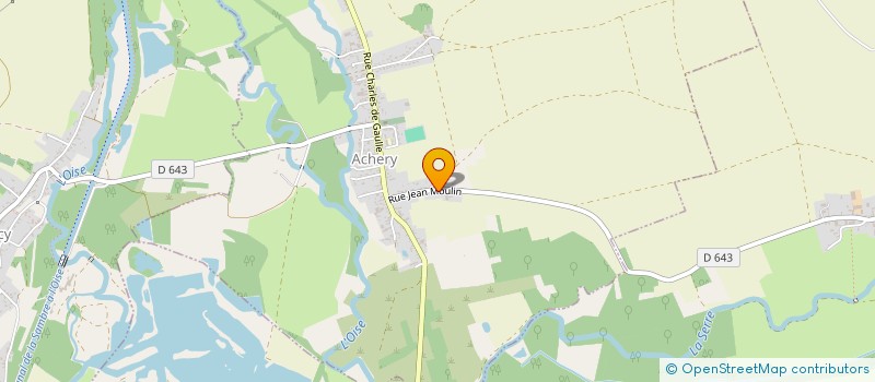 localisation de l'entreprise BRESSAC GALLO REPARATION MAINTENANCE  ACHERY