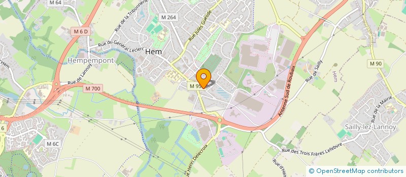 localisation de l'entreprise BRESSAN IMMOBILIER  HEM