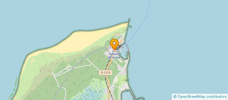 localisation de l'entreprise BRESSANT MAREE  LE VERDON-SUR-MER