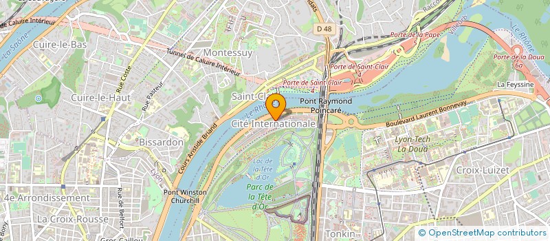 localisation de l'entreprise BRESSAT RESTAURATION à LYON
