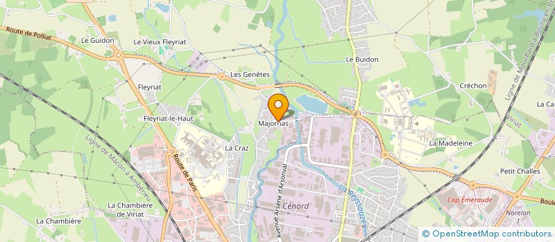localisation de l'entreprise BRESSE CONSTRUCTIONS ET RENOVATIONS à VIRIAT