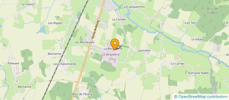 localisation de l'entreprise BRESSE FONTE  SAINT-ETIENNE-DU-BOIS