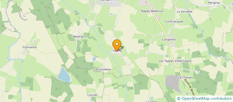 localisation de l'entreprise BRESSE FOOT 01  SAINT-ETIENNE-SUR-REYSSOUZE