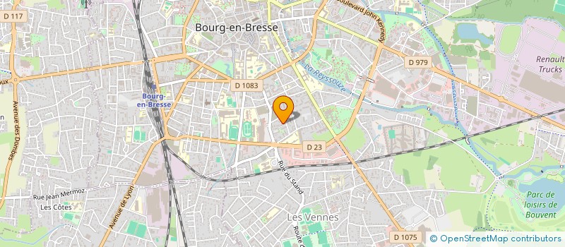 localisation de l'entreprise BRESSE IVOIRE à BOURG-EN-BRESSE