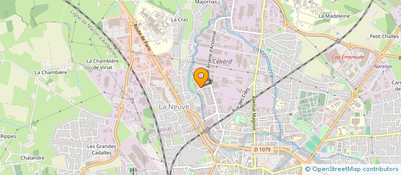 localisation de l'entreprise BRESSE LOC EVENEMENTS à BOURG-EN-BRESSE