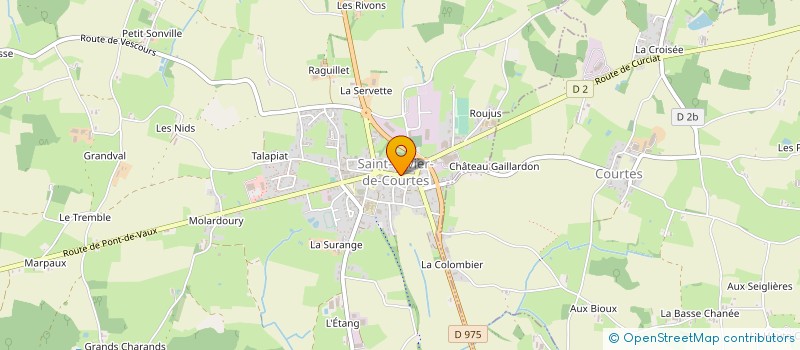localisation de l'entreprise BRESSE QUINCAILLERIE à SAINT-JULIEN-SUR-REYSSOUZE