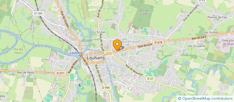 localisation de l'entreprise BRESSE SERVICES EMPLOIS à LOUHANS