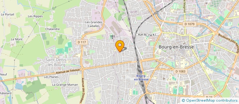 localisation de l'entreprise BRESSE TRANSPORTS SERVICE à BOURG-EN-BRESSE