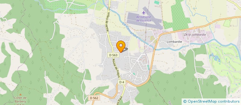 localisation de l'entreprise BRESSINVEST  FAYENCE