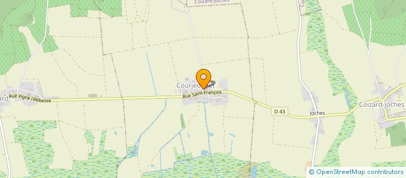 localisation de l'entreprise BRESSION PERE ET FILS  COURJEONNET