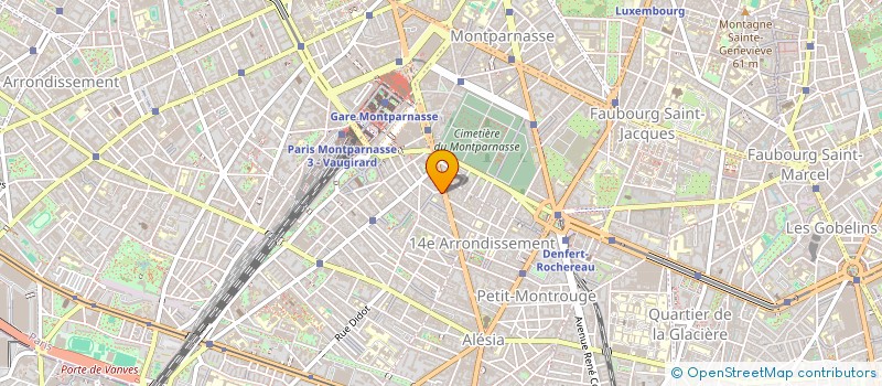 localisation de l'entreprise BRESSOLLES  PARIS