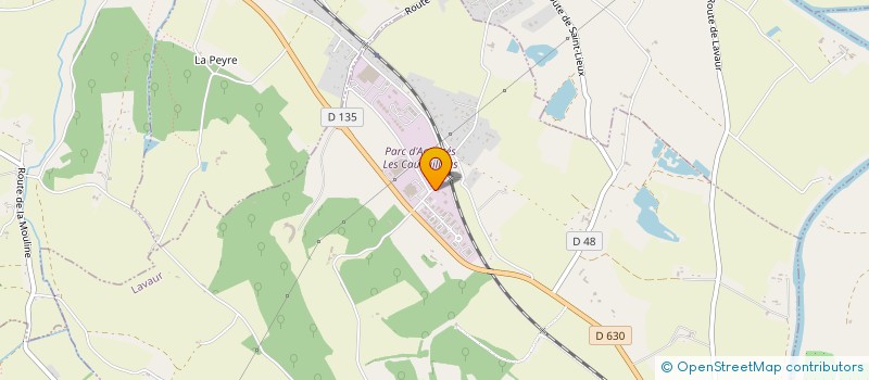 localisation de l'entreprise BRESSOLLES TRAVAUX PUBLICS  LAVAUR