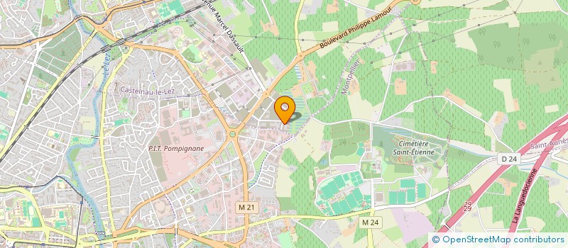 localisation de l'entreprise BRESSON CONSEIL  CASTRIES