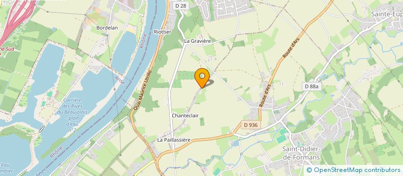 localisation de l'entreprise BRESSON MCBI à FAREINS