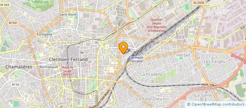 localisation de l'entreprise BRESSONIX  CLERMONT-FERRAND