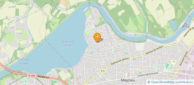 localisation de l'entreprise BREST 45  MEYZIEU