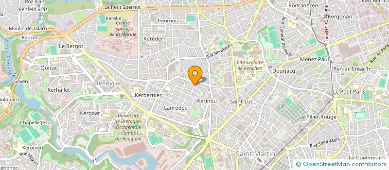 localisation de l'entreprise BREST'ACT à BREST