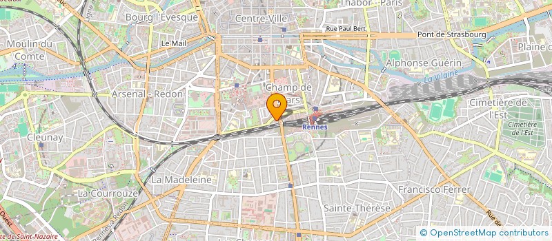 localisation de l'entreprise BREST AMENAGEMENT  RENNES