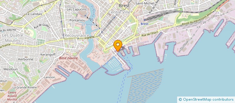 localisation de l'entreprise BREST AVENIR IMMOBILIER à BREST