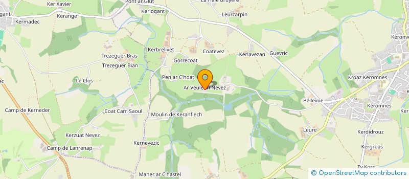localisation de l'entreprise BREST ESPORT à BREST