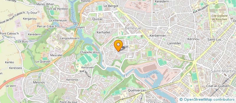 localisation de l'entreprise BREST GR 29 à BREST