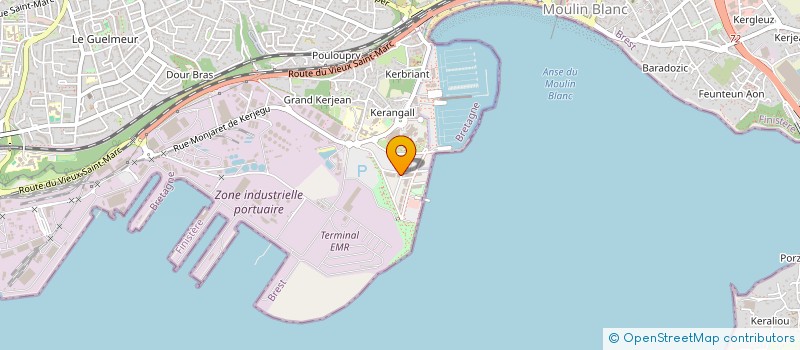 localisation de l'entreprise BREST MARINE SERVICES à BREST