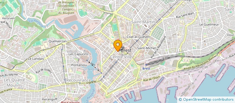 localisation de l'entreprise BREST METROPOLE AMENAGEMENT  BREST