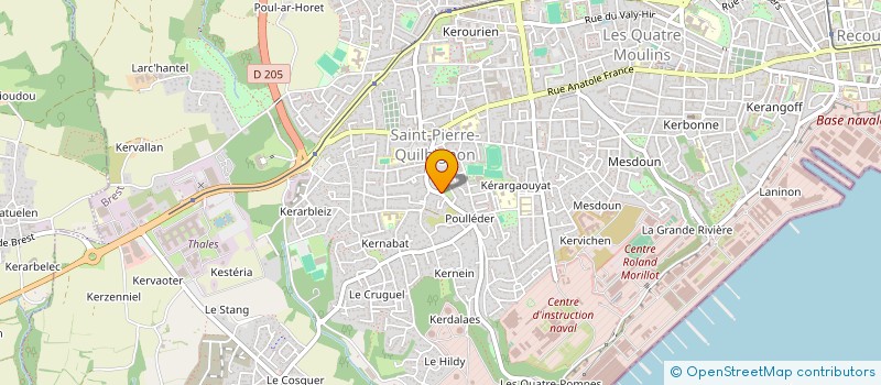localisation de l'entreprise BREST RENOV 29 à BREST