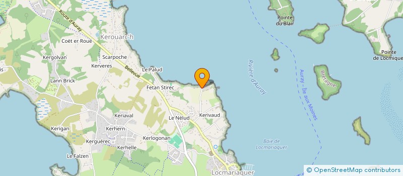 localisation de l'entreprise BREST RIDER CONSTRUCTIONS à LOCMARIAQUER