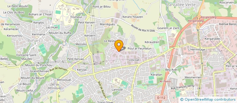 localisation de l'entreprise BREST SPORT SANTE  GOUESNOU